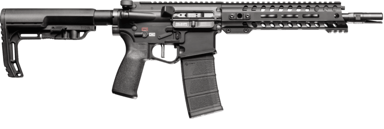 10.5" black 5.56 NATO direct impingement Renegade + SBR