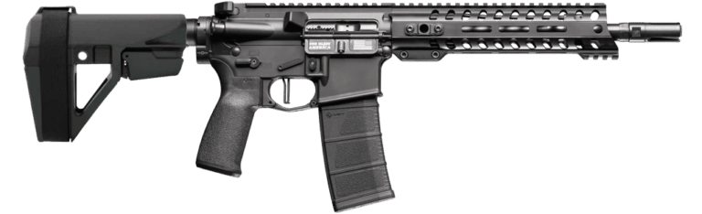 10.5" Black Anodize SBA5 Minuteman Pistol