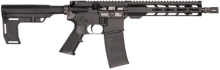 Black Anodize 10.5" P15 Base Pistol with MFT Stabilizer