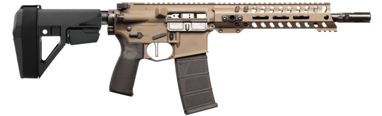 10.5" Patriot Brown Cerakote SBA5 Minuteman Pistol