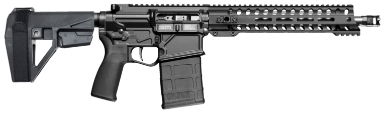 Black Anodize 12.5" .308 WIN SBA5 Rogue Pistol