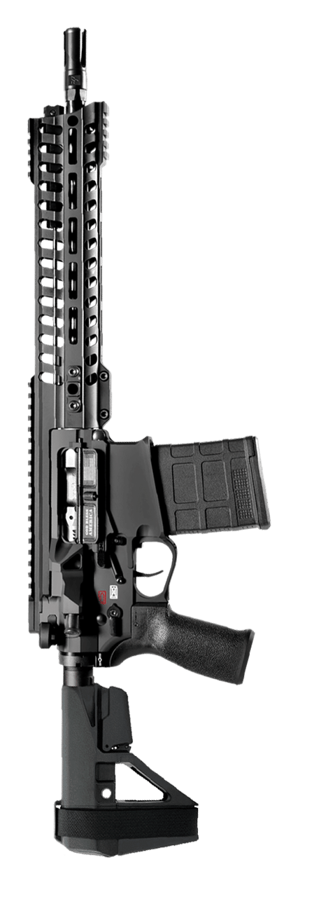 Black Anodize 12.5 SBA5 Revolution PD Pistol