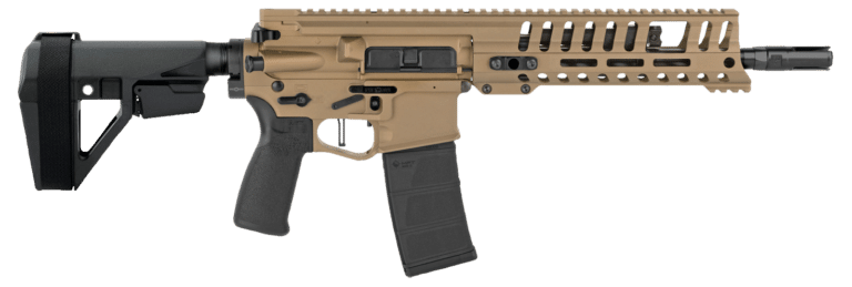 10.5" Burnt Bronze Cerakote SBA5 P415 EDGE 300BLK Pistol